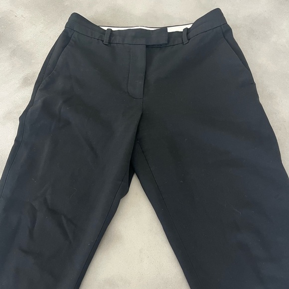 Wilfred Aritzia Black High Rise Straight Leg Trousers Pants Size 8 - Picture 3 of 13